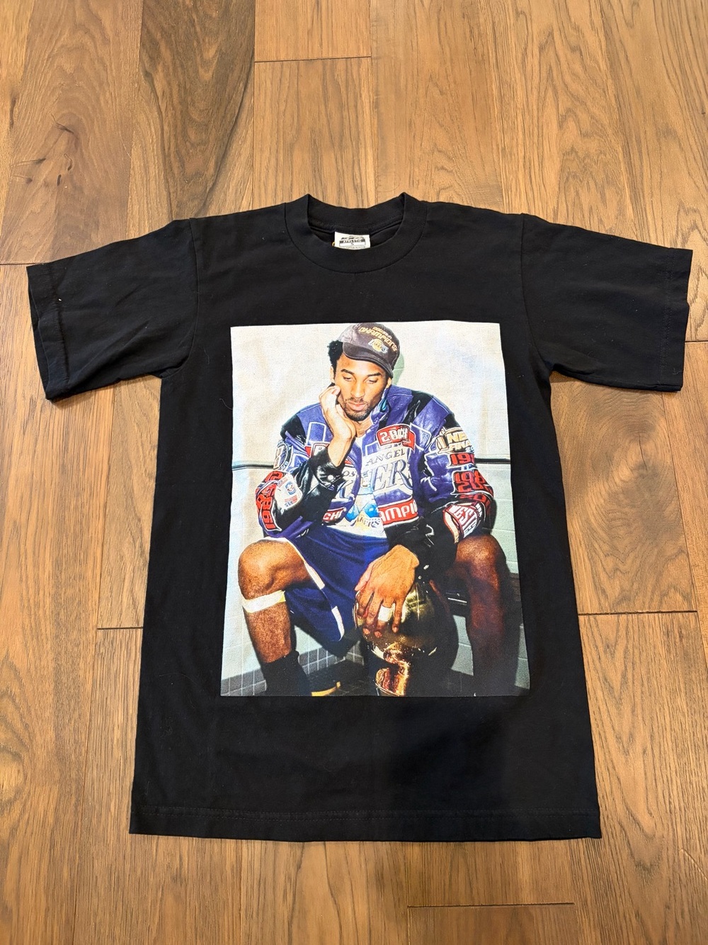 Kobe Bryant Locker Room Trophy T Shirt Small Pro Athletic Black Mamba Lakers Y2K